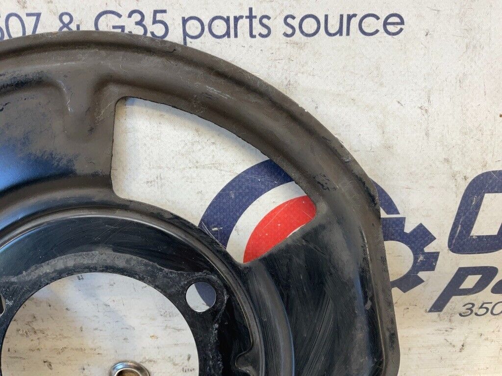 2004 Nissan Z33 350Z Passenger Right Front Brake Dust Cover Oem 25Bdqfi - On Point Parts Inc