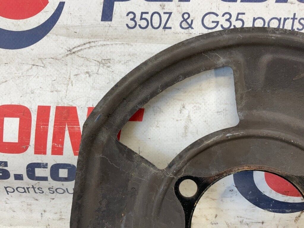 2004 Nissan Z33 350Z Passenger Right Front Brake Dust Cover Oem 25Bdqfi - On Point Parts Inc