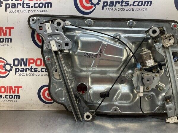 2003 Nissan Z33 350Z Passenger Window Motor Regulator Asm Oem 13Benf3 - On Point Parts Inc