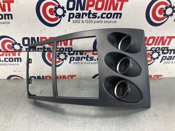 2003 Nissan Z33 350Z Center Dash Radio Bezel Trim Oem 13Benfc - On Point Parts Inc