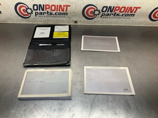 2006 Infiniti V35 G35 Front Passenger Owners Manual Oem 11Be9Fc - On Point Parts Inc