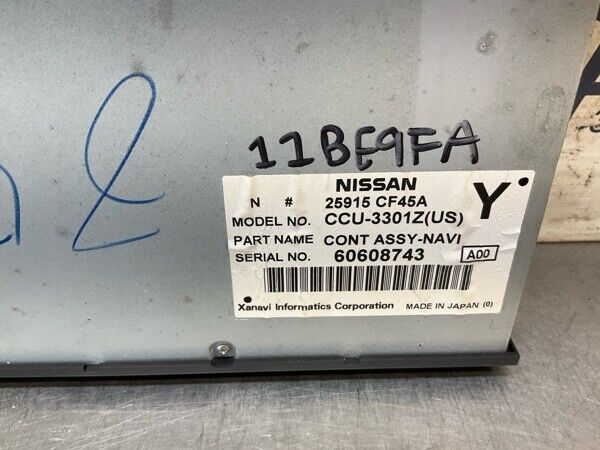 2006 Infiniti V35 G35 Dvd Player Changer Oem 11Be9Fa - On Point Parts Inc