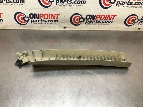 2004 Infiniti V35 G35 Front Driver Interior A-Pillar Trim Oem 23Bevf7 - On Point Parts Inc