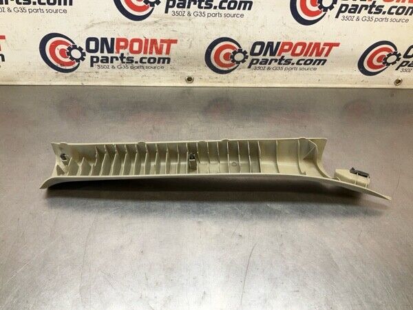 2004 Infiniti V35 G35 Front Driver Interior A-Pillar Trim Oem 23Bevf7 - On Point Parts Inc