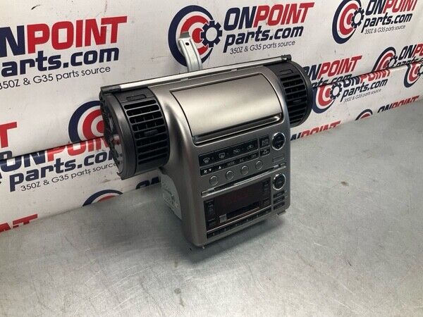 2004 Infiniti V35 G35 Front Center Dash Radio Bezel Trim Oem 23Bevfc - On Point Parts Inc