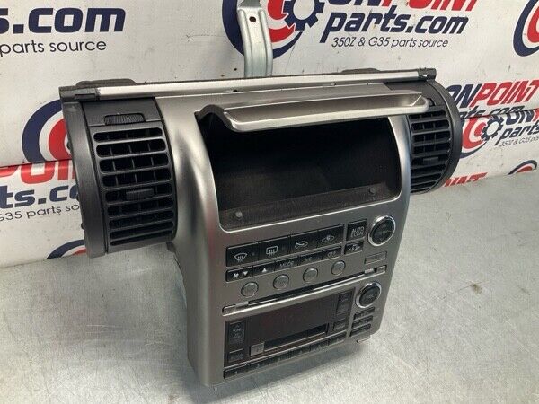 2004 Infiniti V35 G35 Front Center Dash Radio Bezel Trim Oem 23Bevfc - On Point Parts Inc