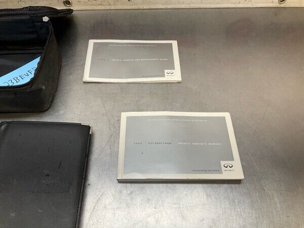 2004 Infiniti V35 G35 Front Owners Manual Oem 23Bevfe - On Point Parts Inc