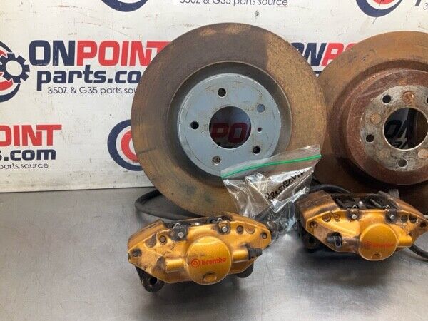 2004 Infiniti V35 G35 Brembo Big Brake Caliper With Lines Hardware Oem 23Bevfi - On Point Parts Inc
