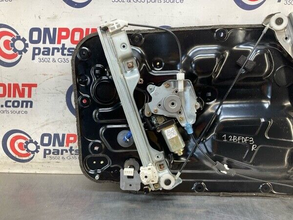 2005 Nissan Z33 350Z Passenger Window Motor Regulator Asm Oem 12Bfdf3 - On Point Parts Inc