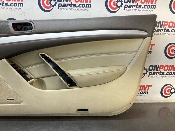 2008 Infiniti V36 G37 Passenger Door Panel Oem 24Bfkf8 - On Point Parts Inc