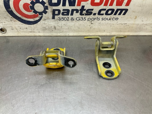 2005 Nissan Z33 350Z Passenger Door Hinges Oem 11Bfyfe - On Point Parts Inc