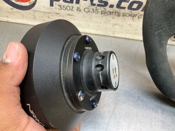 2005 Nissan Z33 350Z Nrg Quick Release Steering Wheel With Release Hub  11Bfyfa - On Point Parts Inc