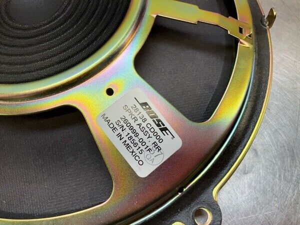 2005 Nissan Z33 350Z Rear Driver Bose Subwoofer Speaker Oem 11Bfyfa - On Point Parts Inc