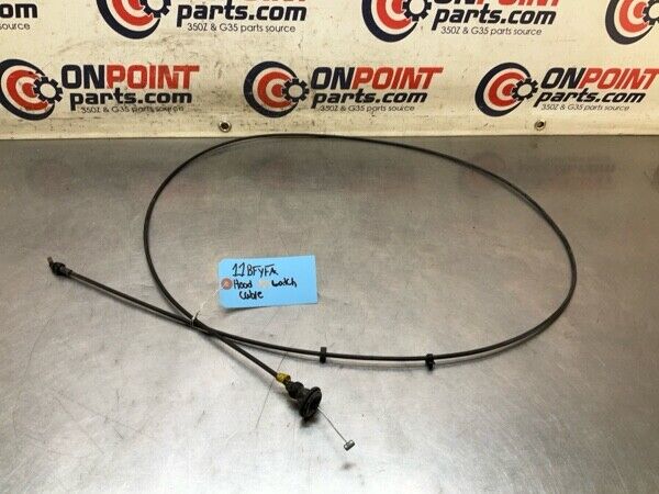 2005 Nissan Z33 350Z Front Driver Hood Release Cable Oem 11Bfyfa