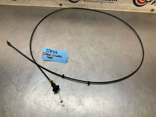 2005 Nissan Z33 350Z Front Driver Hood Release Cable Oem 11Bfyfa