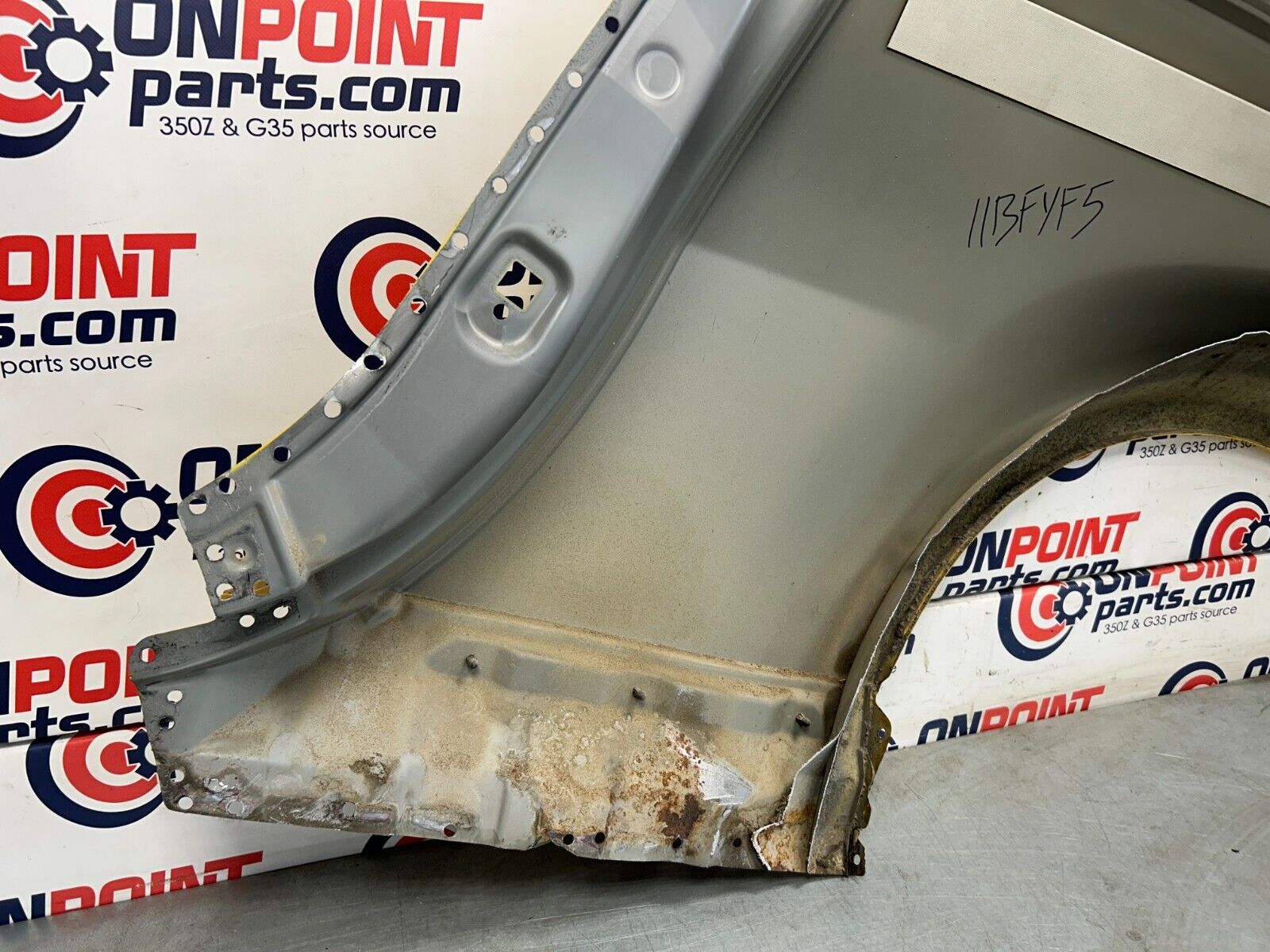 2005 Nissan Z33 350Z Passenger Right Quarter Fender Panel Oem 11Bfyf5 - On Point Parts Inc