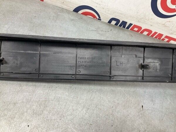 2004 Nissan Z33 350Z Front Driver Door Threshold Kick Plate Trim Oem 22Bgwf7 - On Point Parts Inc
