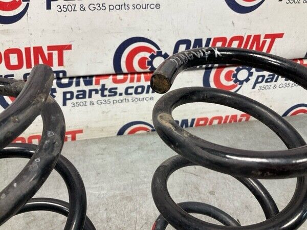 2004 Nissan Z33 350Z Rear Suspension Coil Spring Oem 22Bgwfk - On Point Parts Inc