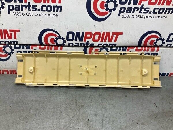2004 Nissan Z33 350Z Rear Trunk Strut Bar Cover Trim Oem 22Bgwf8 - On Point Parts Inc