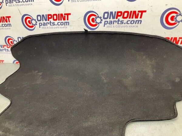 2004 Nissan Z33 350Z Rear Coupe Trunk Carpet Liner Oem 22Bgwf9