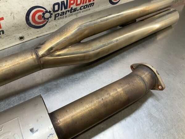 2004 Nissan Z33 350Z Isr Performance Dual Tip Blast Pipes Exhaust 22Bgwf0 - On Point Parts Inc