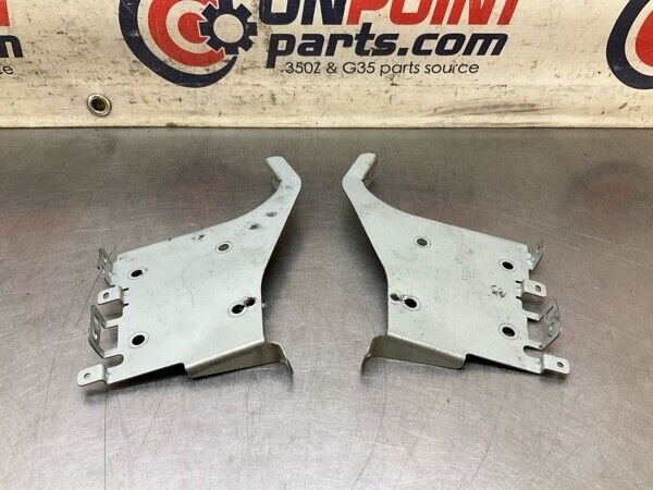 2004 Nissan Z33 350Z Double Din Radio Stereo Mount Brackets Oem 22Bgwfc - On Point Parts Inc