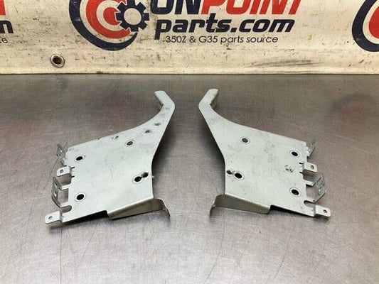 2004 Nissan Z33 350Z Double Din Radio Stereo Mount Brackets Oem 22Bgwfc - On Point Parts Inc