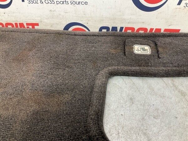 2005 Nissan Z33 350Z Rear Coupe Trunk Floor Mat Carpet Oem 22Bg3F9