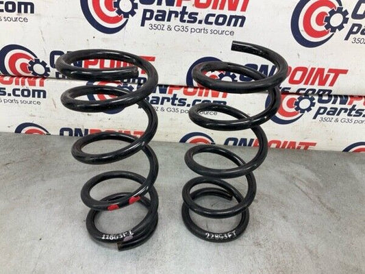 2005 Nissan Z33 350Z Rear Suspension Coil Spring Oem 22Bg3Fi