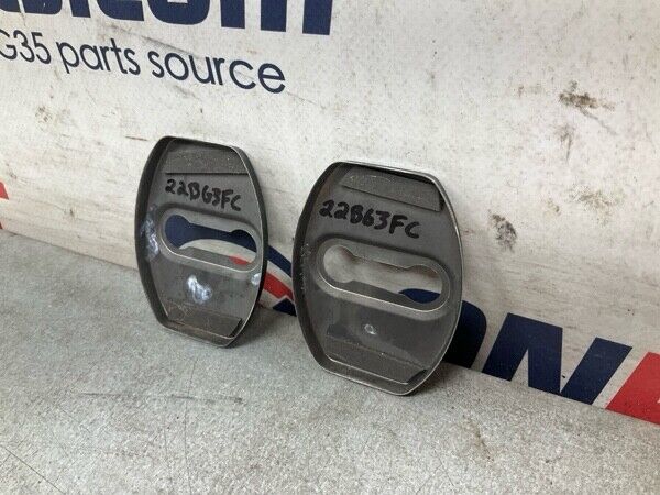 2005 Nissan Z33 350Z Gr Door Latch Cover Plates Oem 22Bg3Fc - On Point Parts Inc