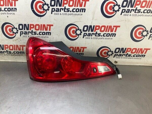 2008 Infiniti V36 G37 Driver Tail Light Assembly Oem 25Bg5F2