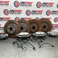 2008 Infiniti V36 G37 Akebono Big Brake Caliper With Lines Hardware Oem 25Bg5F0