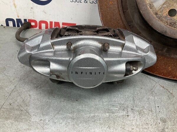 2008 Infiniti V36 G37 Akebono Big Brake Caliper With Lines Hardware Oem 25Bg5F0