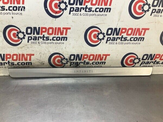 2017 Infiniti V37 Q60 Front Driver Door Threshold Kick Plate Trim Oem 14Bhgf7