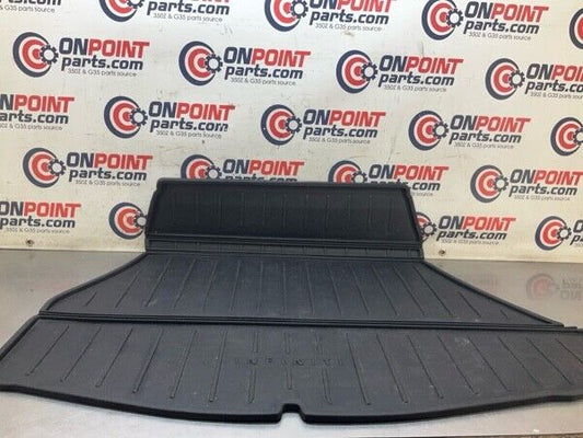 2017 Infiniti V37 Q60 Coupe Trunk Rubber Floor Mat Oem 14Bhgf9