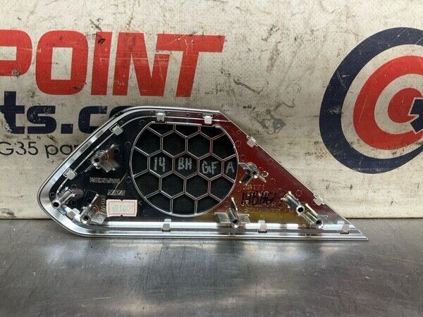 2017 Infiniti V37 Q60 Front Driver Door Panel Speaker Cover Oem 14Bhgfa - On Point Parts Inc