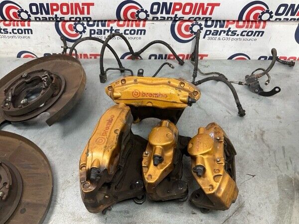 2005 Nissan Z33 350Z Brembo Big Brake Caliper With Lines Hardware