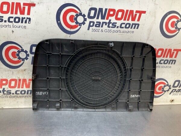 2006 Nissan Z33 350Z Rear Driver Subwoofer Speaker Panel Trim Oem 13Bjvf7 - On Point Parts Inc