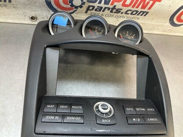 2006 Nissan Z33 350Z Center Dash Storage Bezel Trim With Gauages Oem 13Bjvf8 - On Point Parts Inc