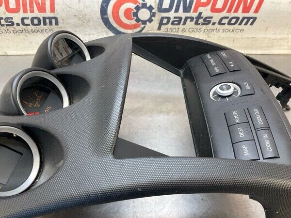 2006 Nissan Z33 350Z Center Dash Storage Bezel Trim With Gauages Oem 13Bjvf8 - On Point Parts Inc