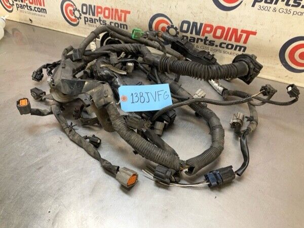 2006 Nissan Z33 350Z Vq35De Automatic Engine Wire Harness Oem 13Bjvfk