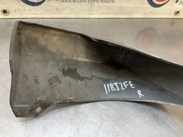 2008 Nissan Z33 350Z Rear Passenger Mud Flap Splash Guard Oem 11Bj2Fe