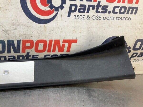 2008 Nissan Z33 350Z Driver Door Threshold Kick Plate Trim Oem 11Bj2F7