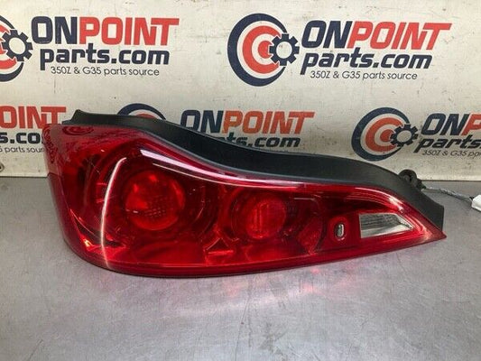 2011 Infiniti V36 G37 Rear Driver Tail Light Assembly Oem 24Bklf2