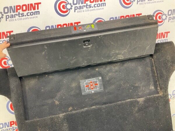 2011 Infiniti V36 G37 Convertible Trunk Subfloor Spare Tire Cover Oem 24Bklf9 - On Point Parts Inc