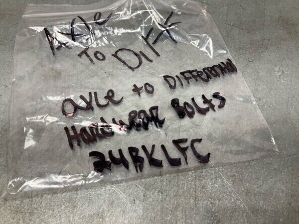 2011 Infiniti V36 G37 Rear Axle Half Drive Shaft Hardware Bolts Oem 24Bklfc - On Point Parts Inc