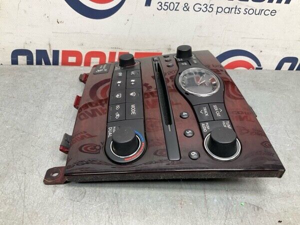 2011 Infiniti V36 G37 Front Center Dash Radio Bezel Trim Oem 24Bklfc - On Point Parts Inc