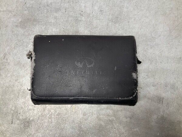 2011 Infiniti V36 G37 Owners Manual Case Oem 24Bklfc - On Point Parts Inc