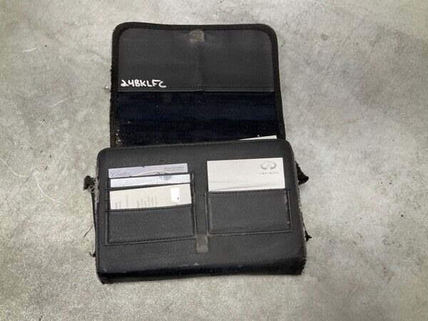 2011 Infiniti V36 G37 Owners Manual Case Oem 24Bklfc - On Point Parts Inc