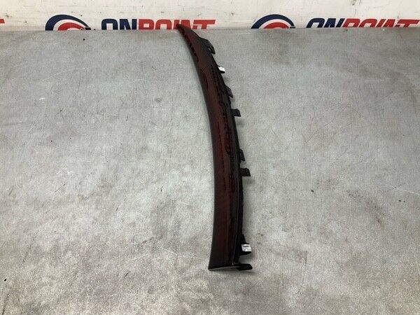 2011 Infiniti V36 G37 Front Passenger Dash Wood Grain Trim Oem 24Bklfe - On Point Parts Inc